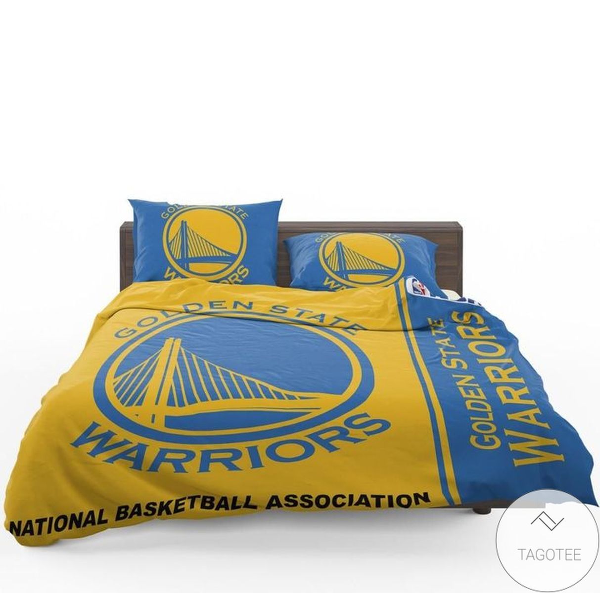 Golden State Warriors Nba Basketball Bedding Set