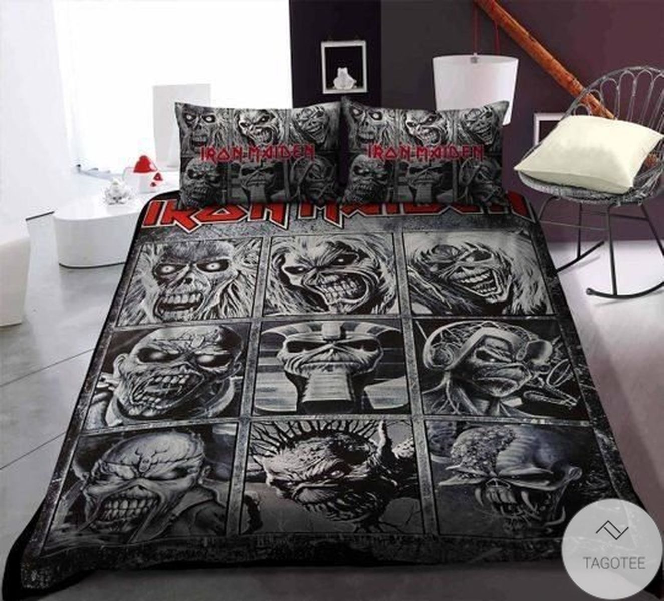 Iron Maiden Full Printed Bedding Set