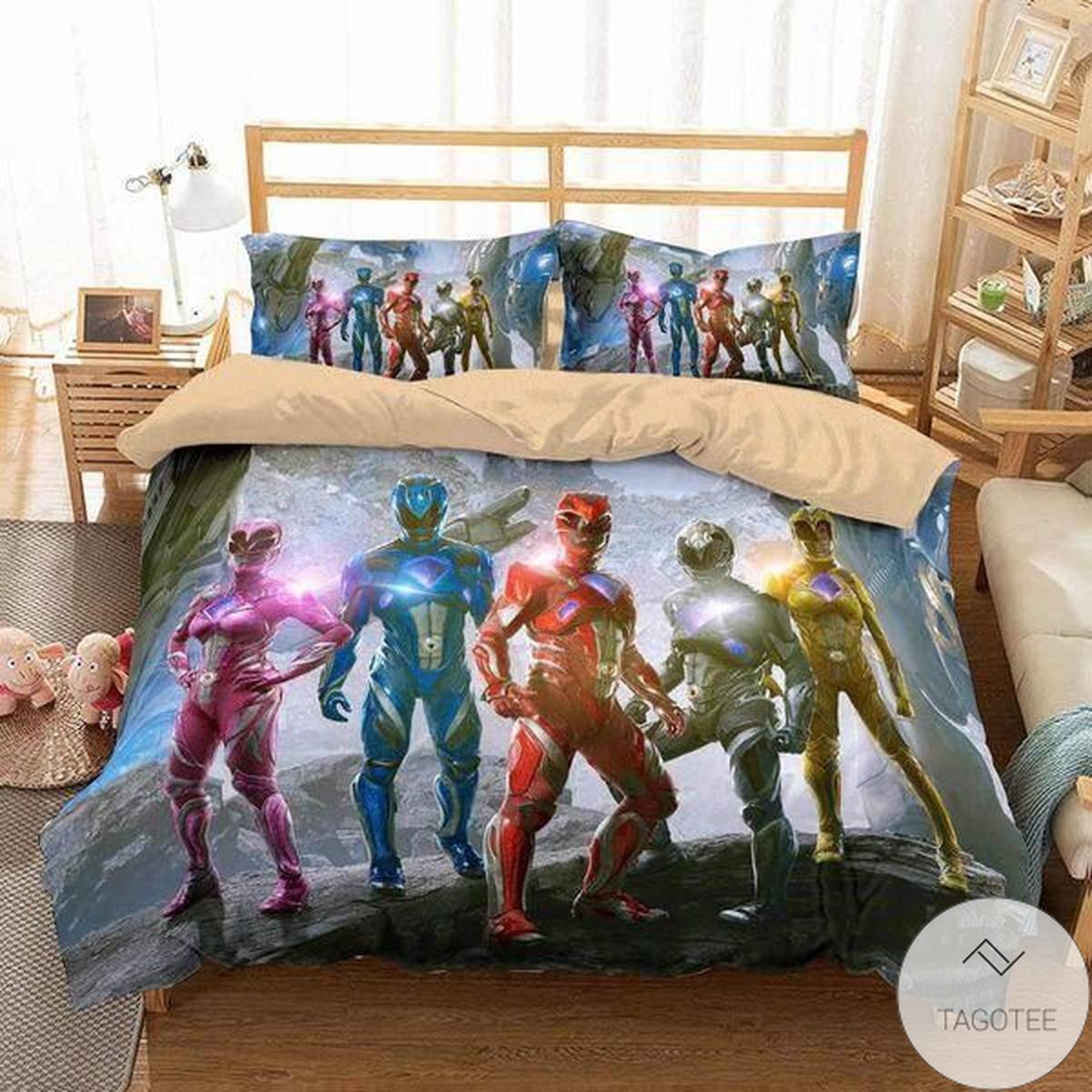 Power Rangers Team Bedding Set