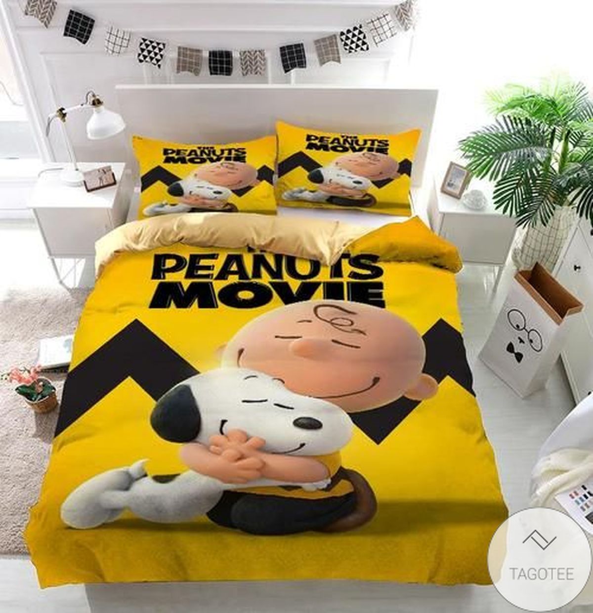 Snoopy Charlie Brown The Peanuts Movie Bedding Set
