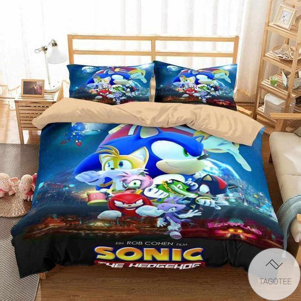 Sonic The Hedgehog Movie Bedding Set