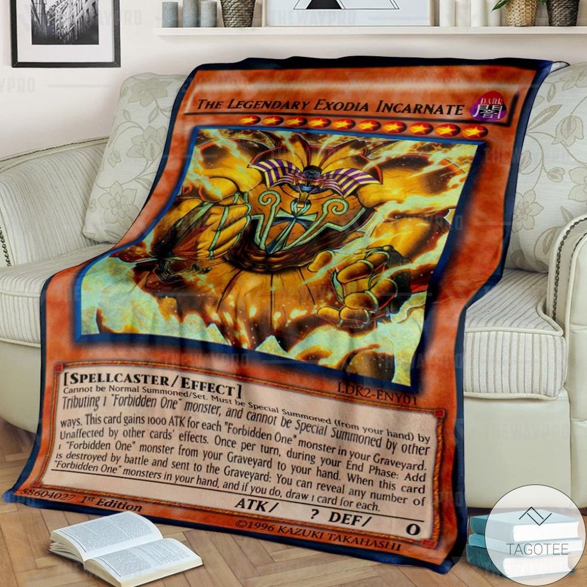 The Legendary Exodia Incarnate Custom Blanket