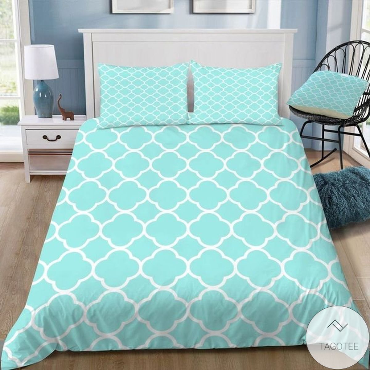 Tiffany Co Logo Full Printed Bedding Set