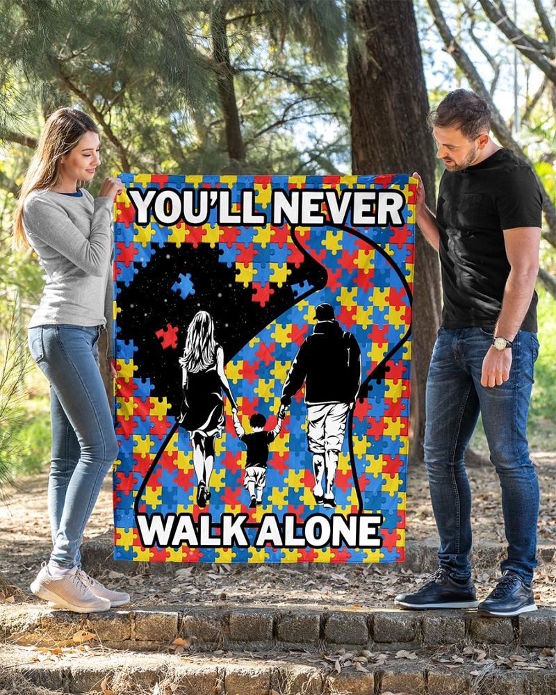 You Will Never Walk Alone blanket