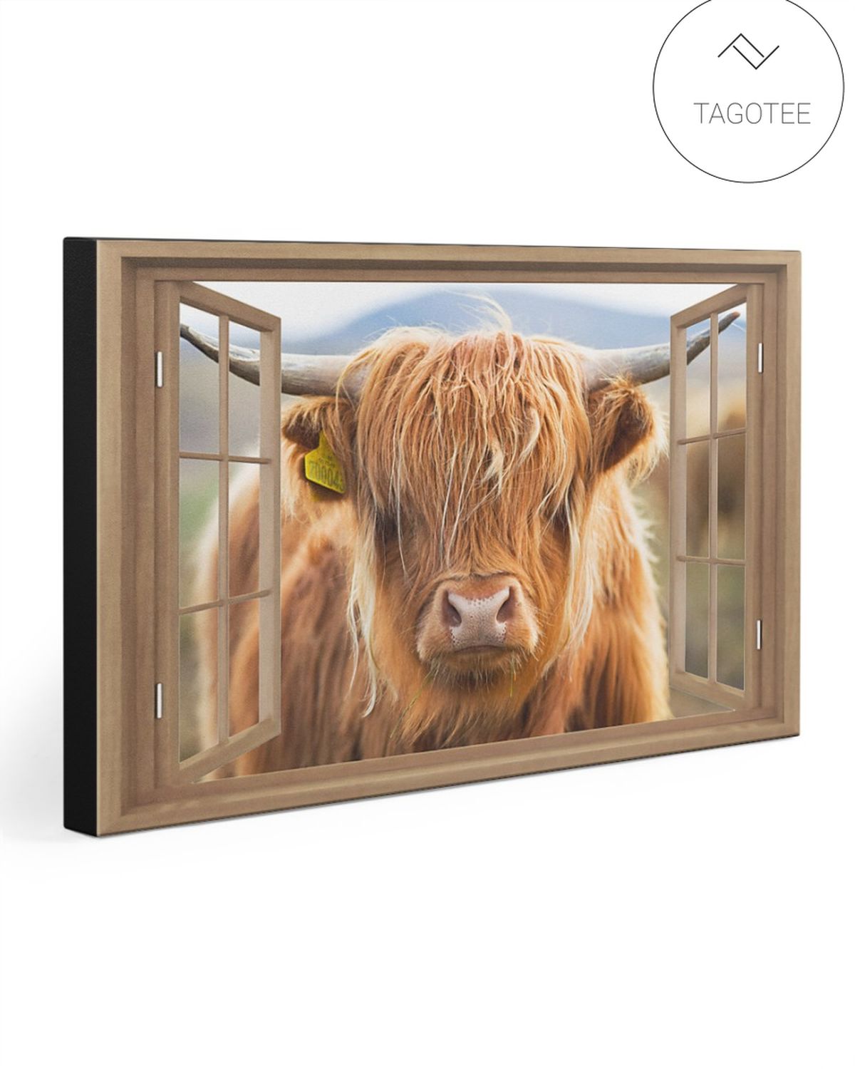 Highland Cow Gallery Canvas
