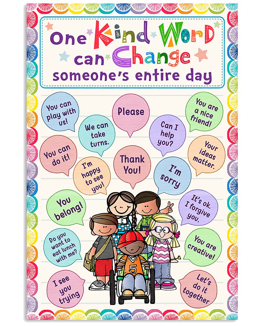 Real One Kind Word Can Change Someone’s Entire Day Poster