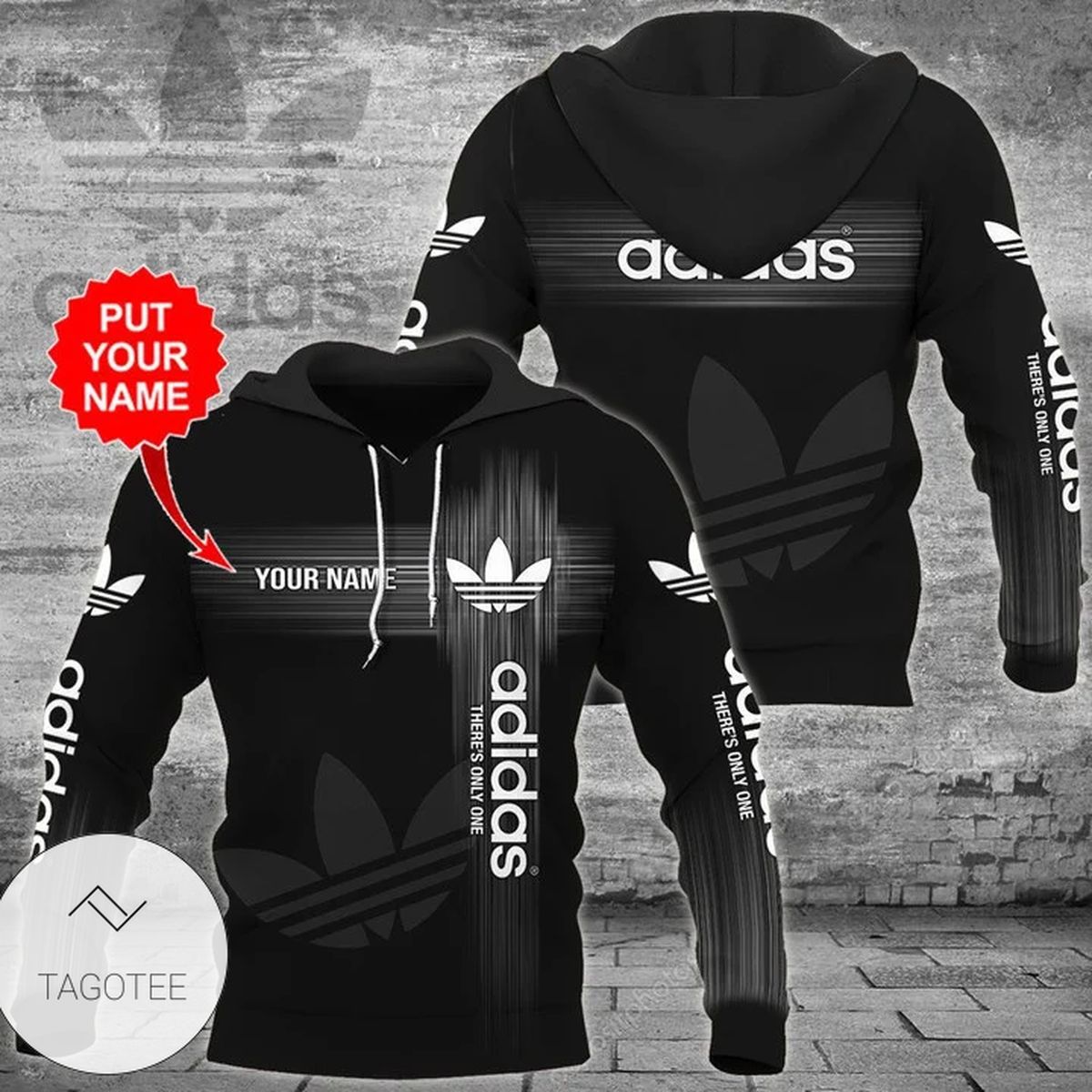 Adidas Black Hoodie