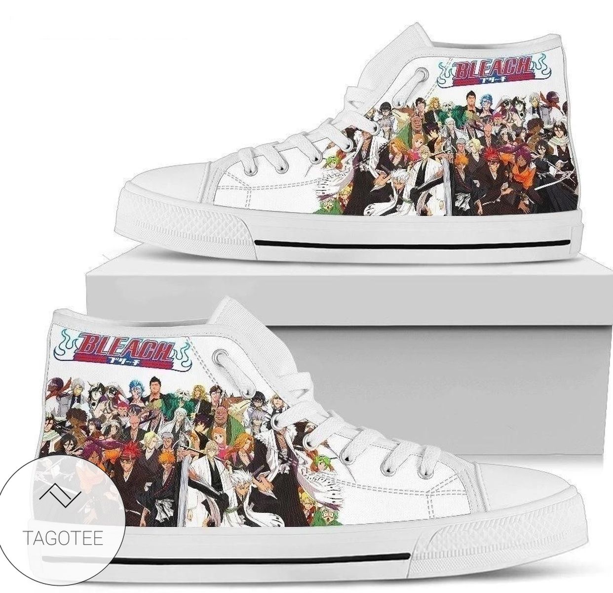 Characters Bleach Sneakers High Top Shoes Anime High Top Shoes
