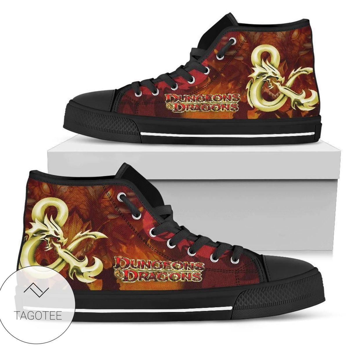 Dungeons And Dragons High Top Shoes Sneakers High Top Shoes