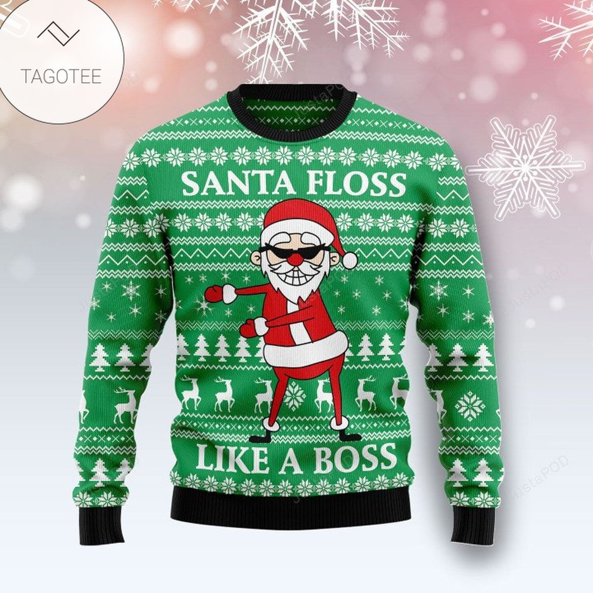 Funny Santa Claus Ugly Christmas Sweater