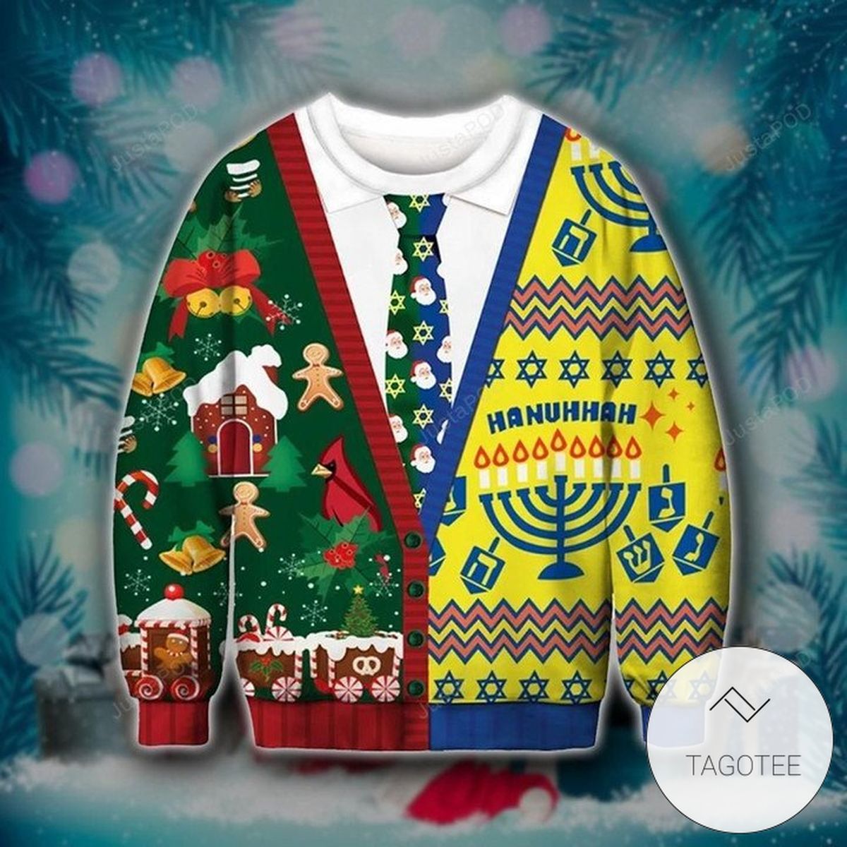 Hanukkah Custom Ugly Christmas Sweater