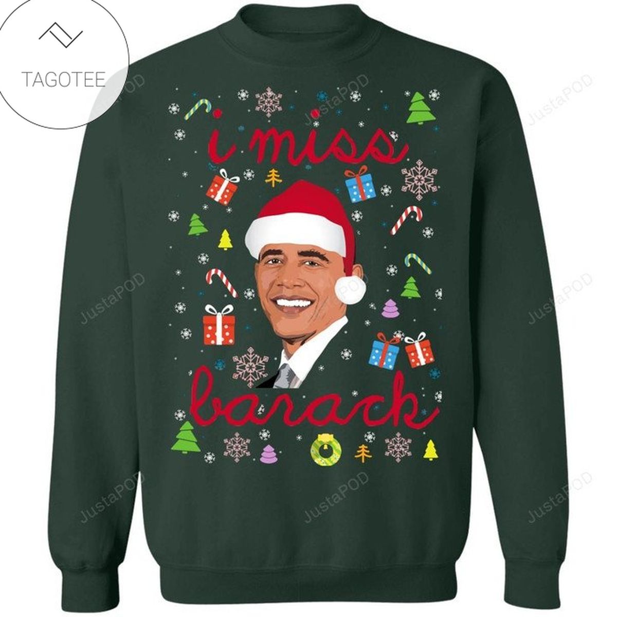 I Miss Barack Obama Ugly Christmas Sweater