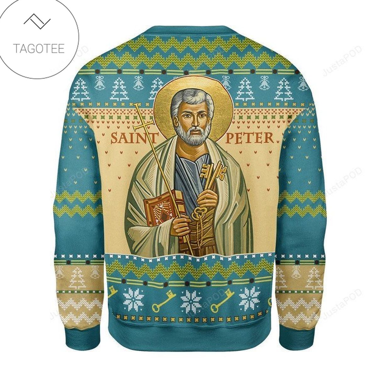 Merry Christmas Saint Peter Ugly Christmas Sweater