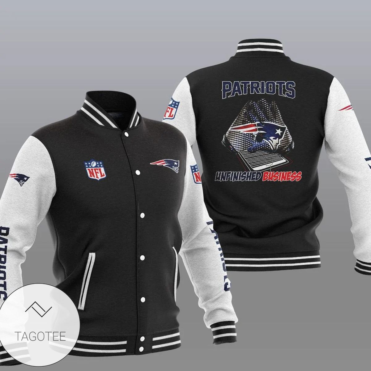 New England Patriots Baseball Jacket