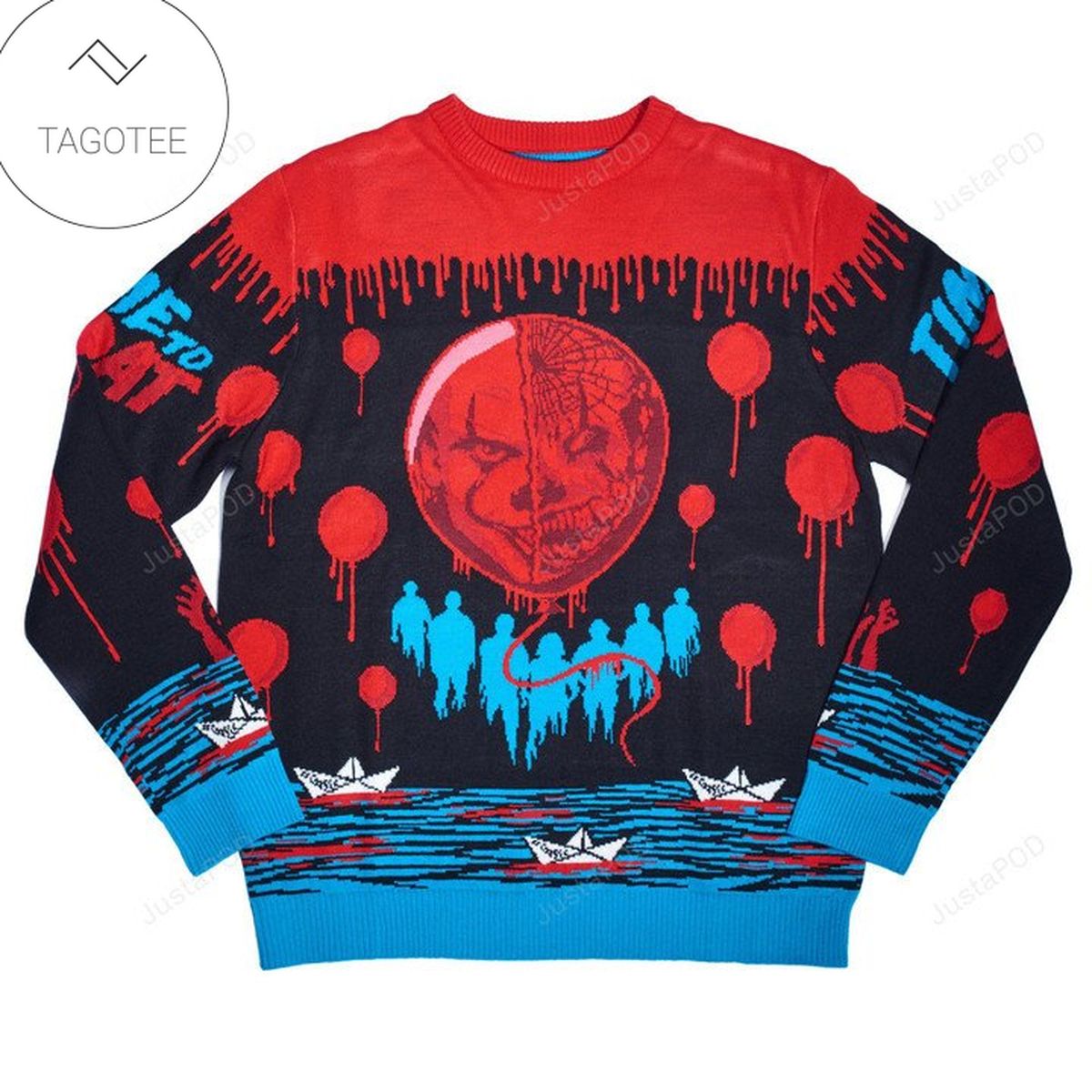 Official Pennywise Jumper Ugly Sweater