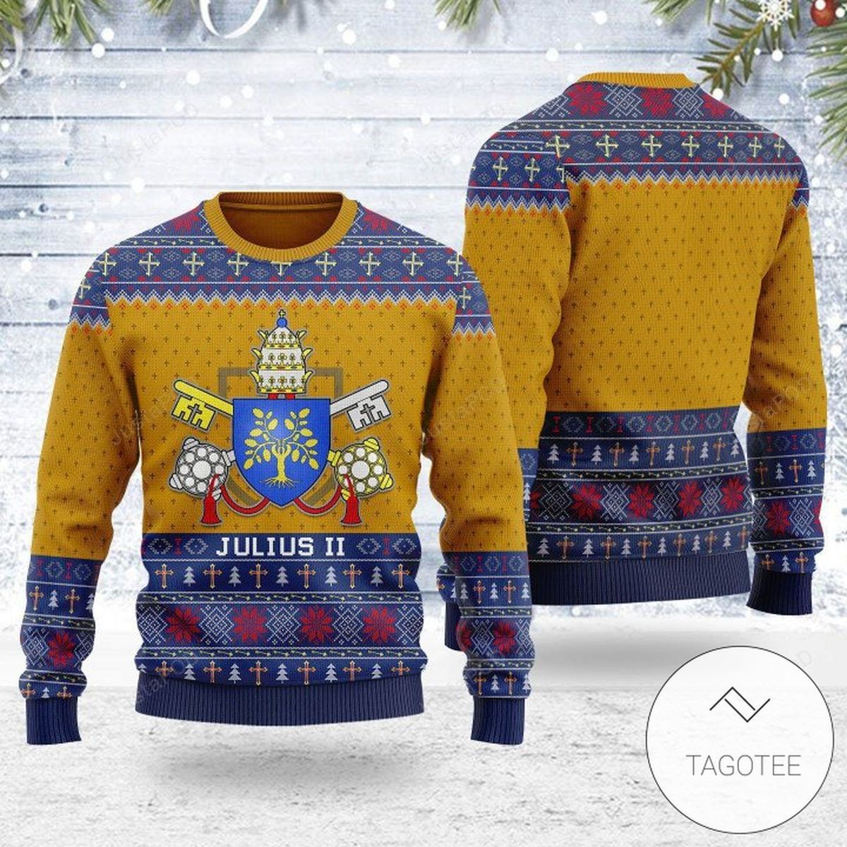 Pope Julius II Ugly Christmas Sweater