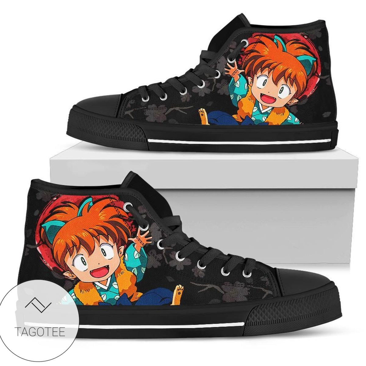 Shippo Inuyasha Sneakers Anime High Top Shoes High Top Shoes