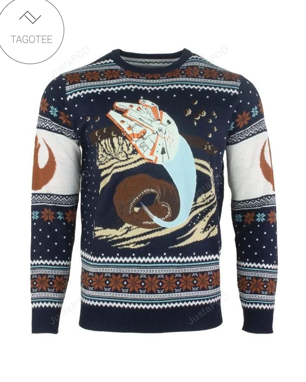 Star Wars Space Slug Ugly Christmas Sweater