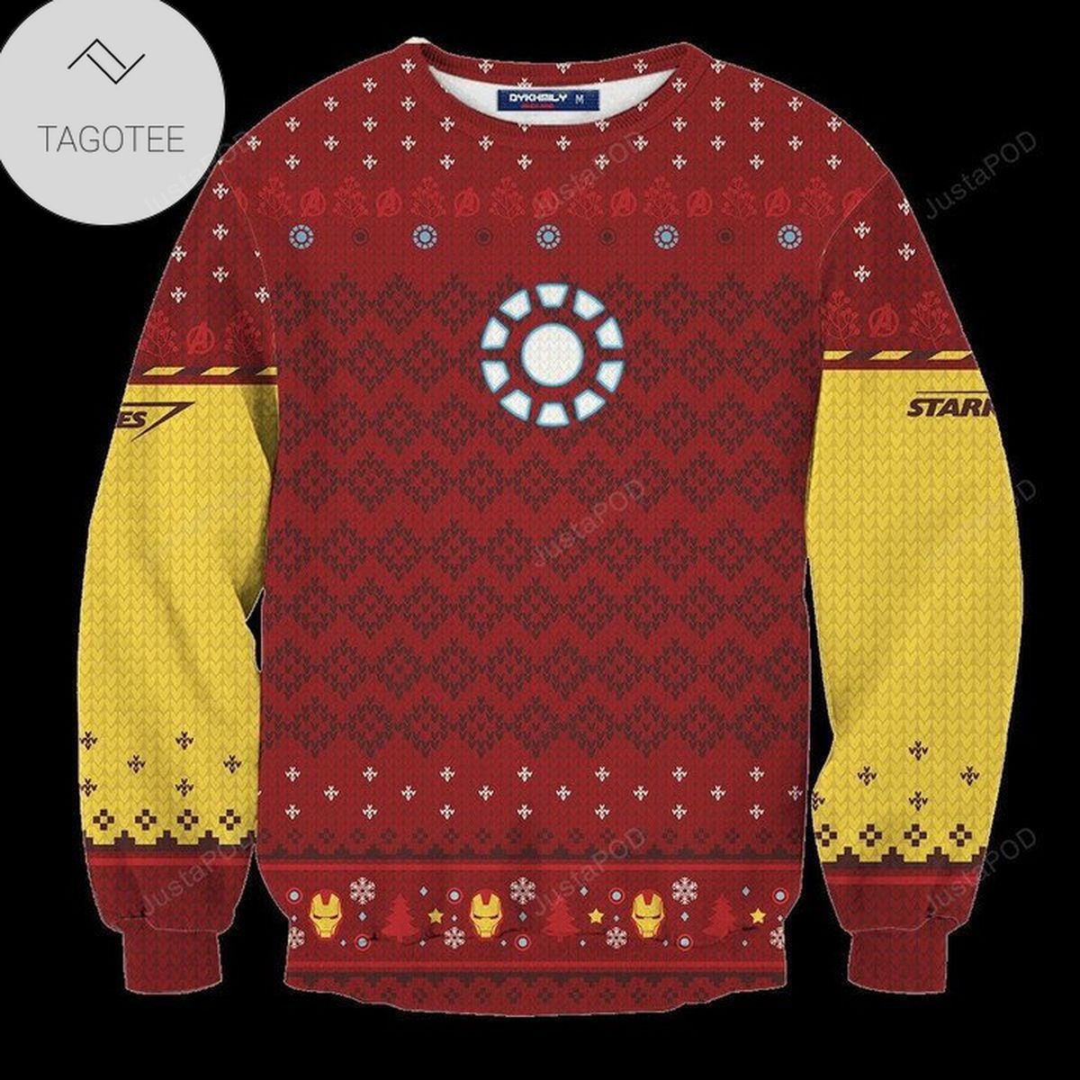 Stark Iron Man Ugly Christmas Sweater