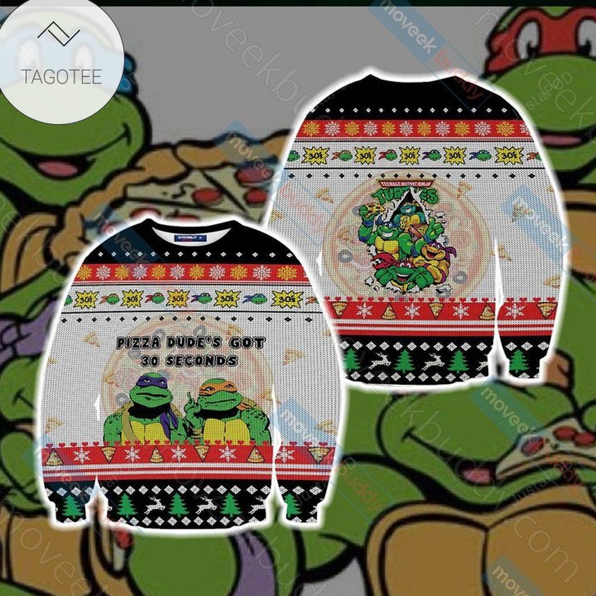 Teenage Mutant Ninja Turtles Ugly Sweater
