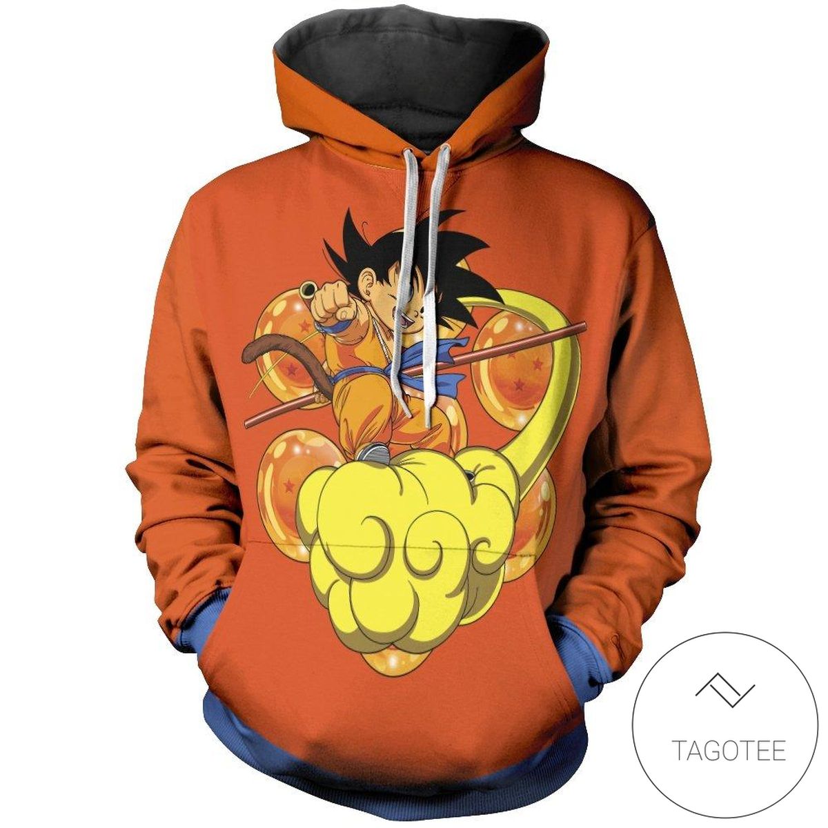 Young Goku Pullover Hoodie