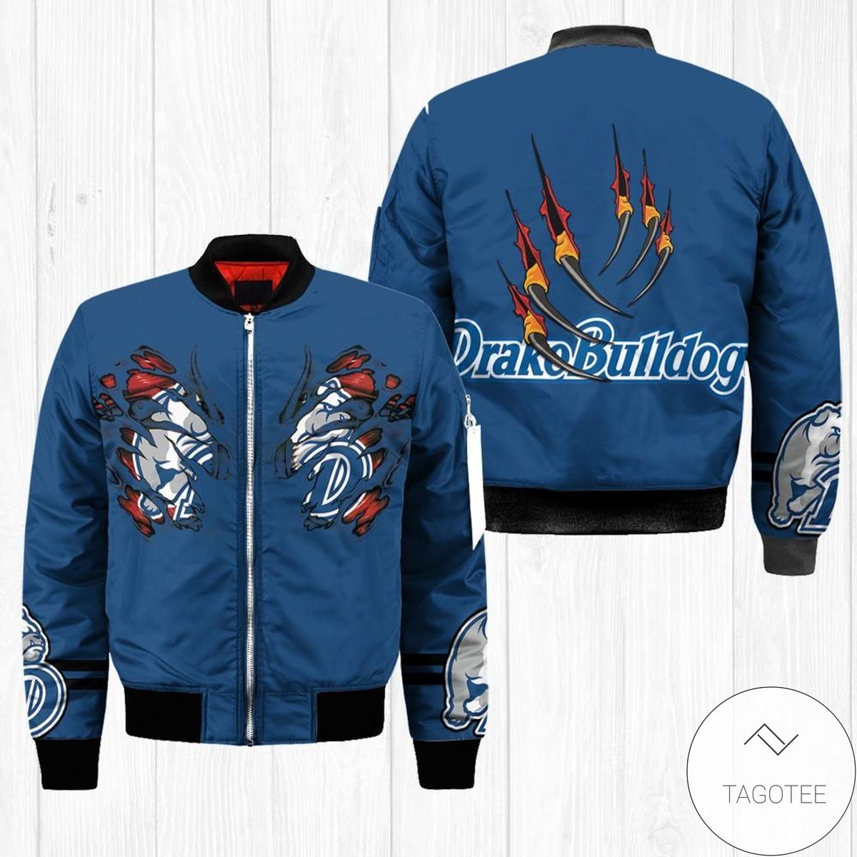 Drake Bulldogs Claws 3d Printed Unisex Bomber Jacket
