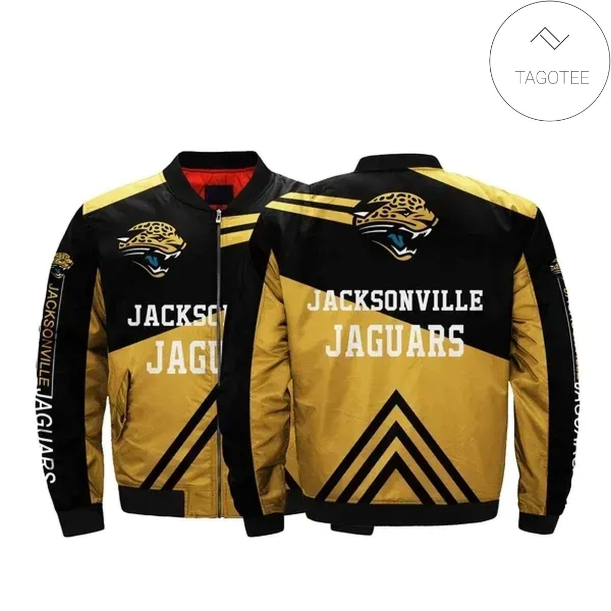 Jacksonville Jaguars Football 3d Printed Unisex Bomber Jacket