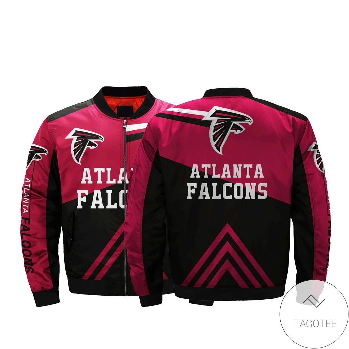 Low Price Nfl Jacket 3d Atlanta Falcons Bomber Jacket Coat For Sale