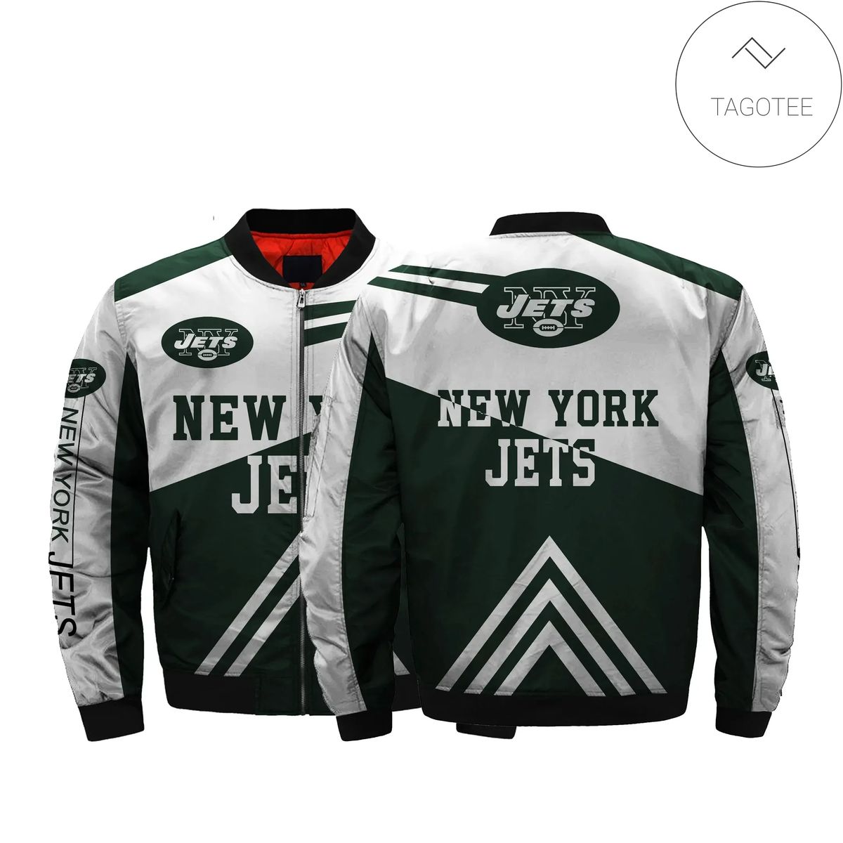 Nfl Jackets Men Cheap New York Jets Bomber Jacket For Sale