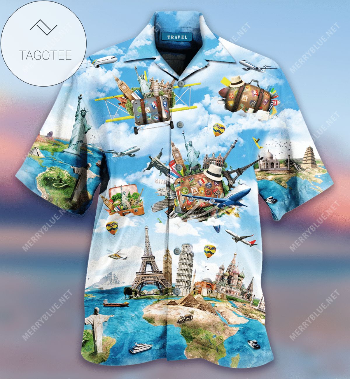 Buy To Travel Is To Live Hawaiian Shirt