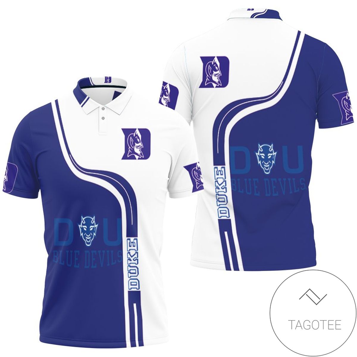 Duke Blue Devils Ncaa For Devils Fan 3d Jersey All Over Print Polo Shirt