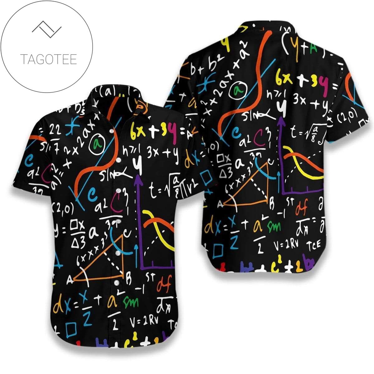 Find Math Teacher Unisex Hawaiian Aloha Shirt L