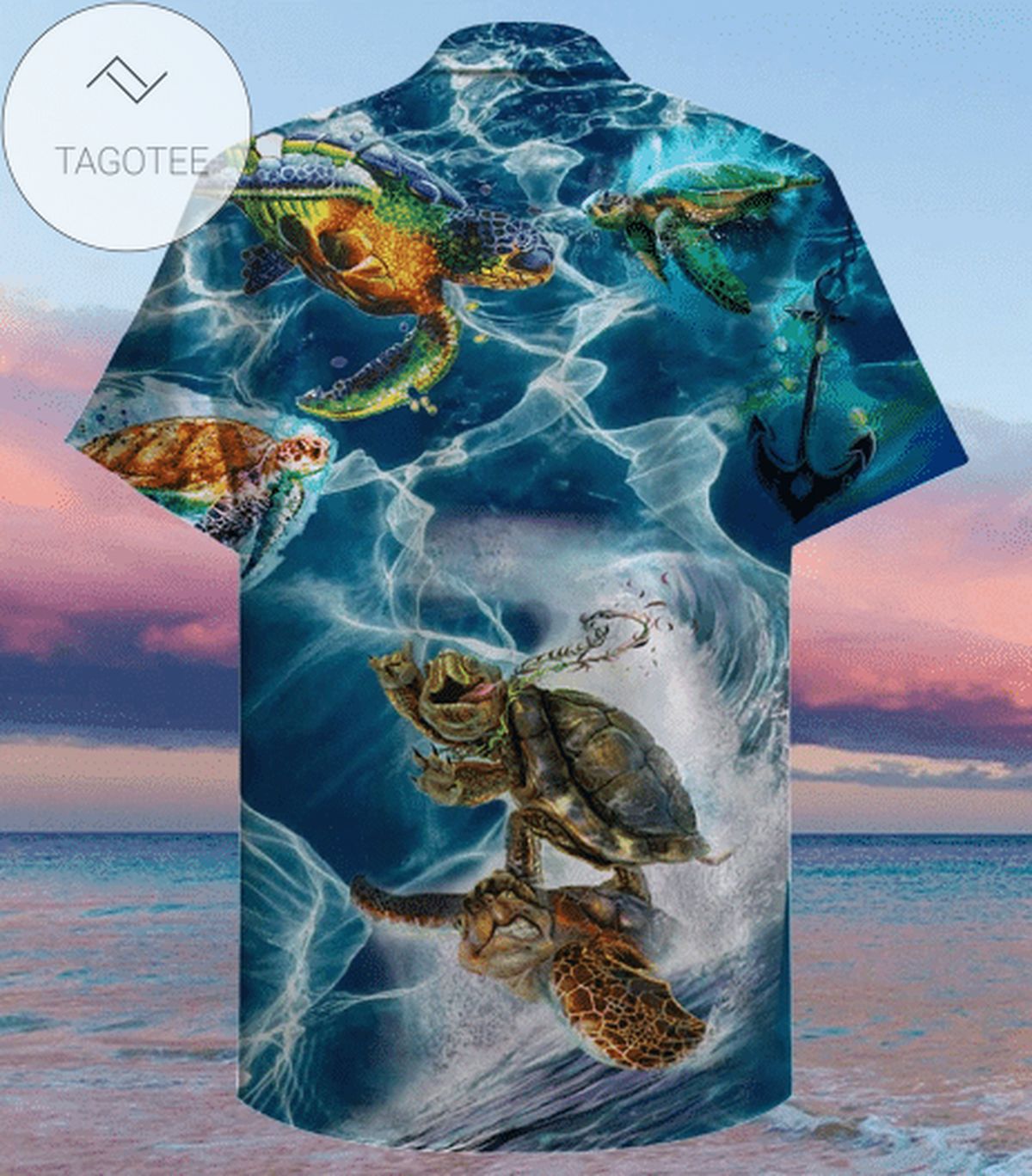 Find Turtle – Hawaiian Shirt – Dt178