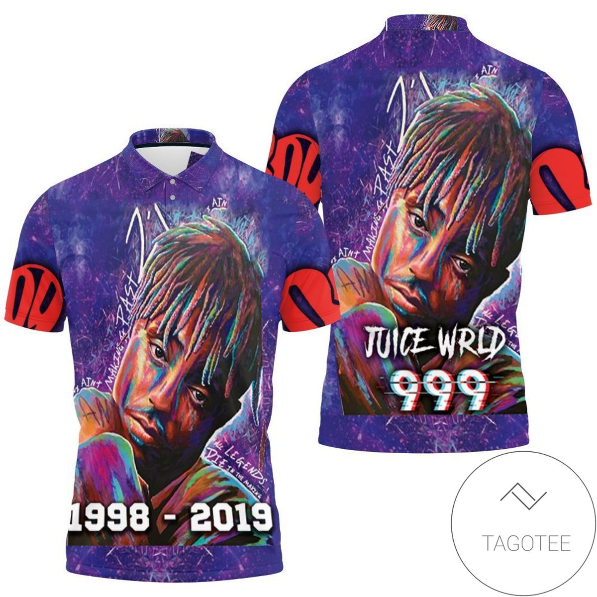 Juice Wrld 999 All Legend Die In The Making – We Aint Making It Past 21 All Over Print Polo Shirt All-over Print