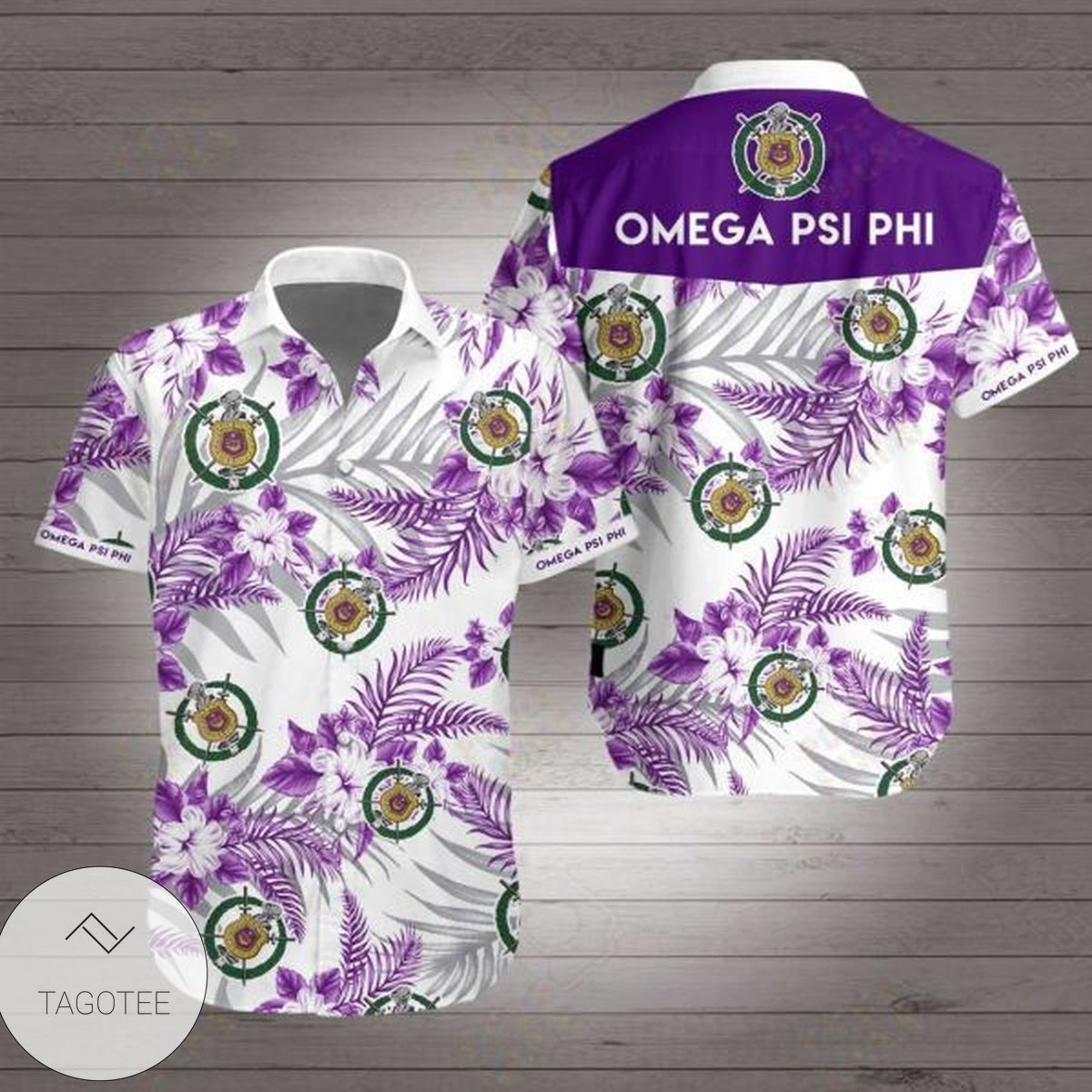 Omega Psi Phi Hawaiian Shirt