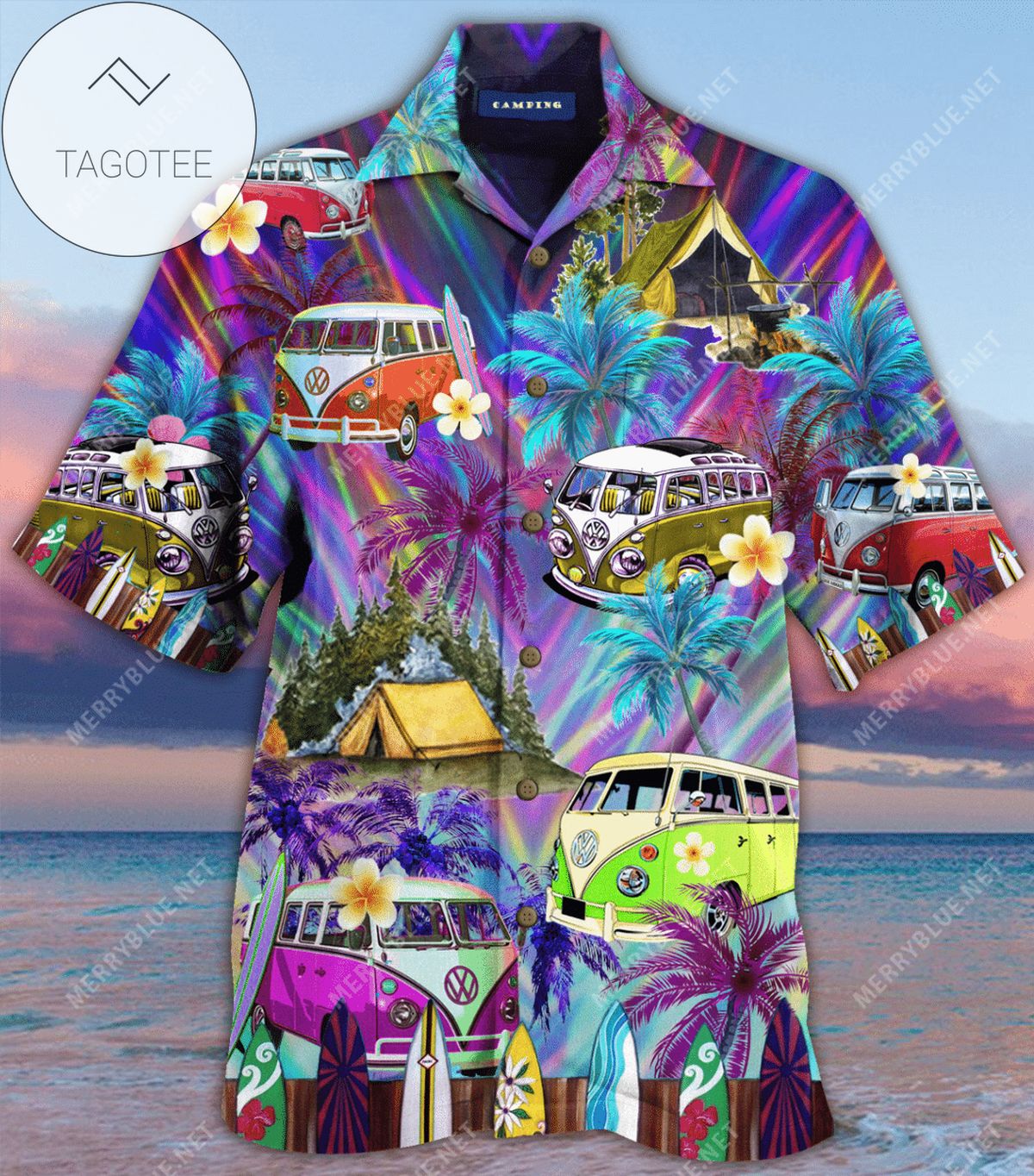 Shop From 1000 Unique Amazing Camping Unisex Hawaiian Shirt
