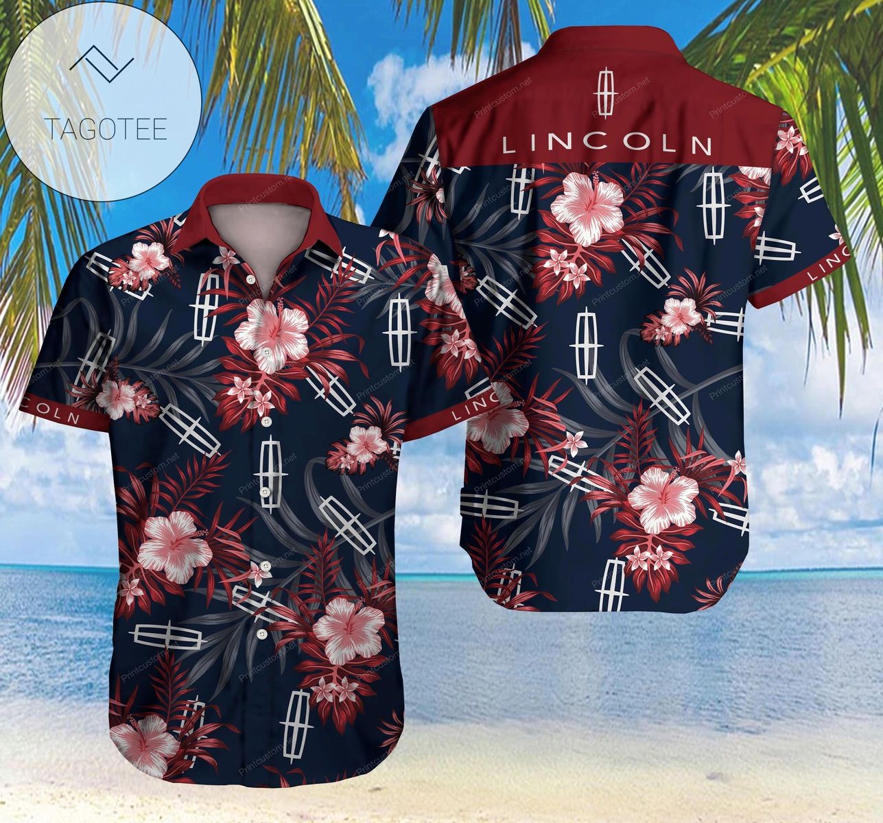 Tlmus Lincoln Authentic Hawaiian Shirt 2022