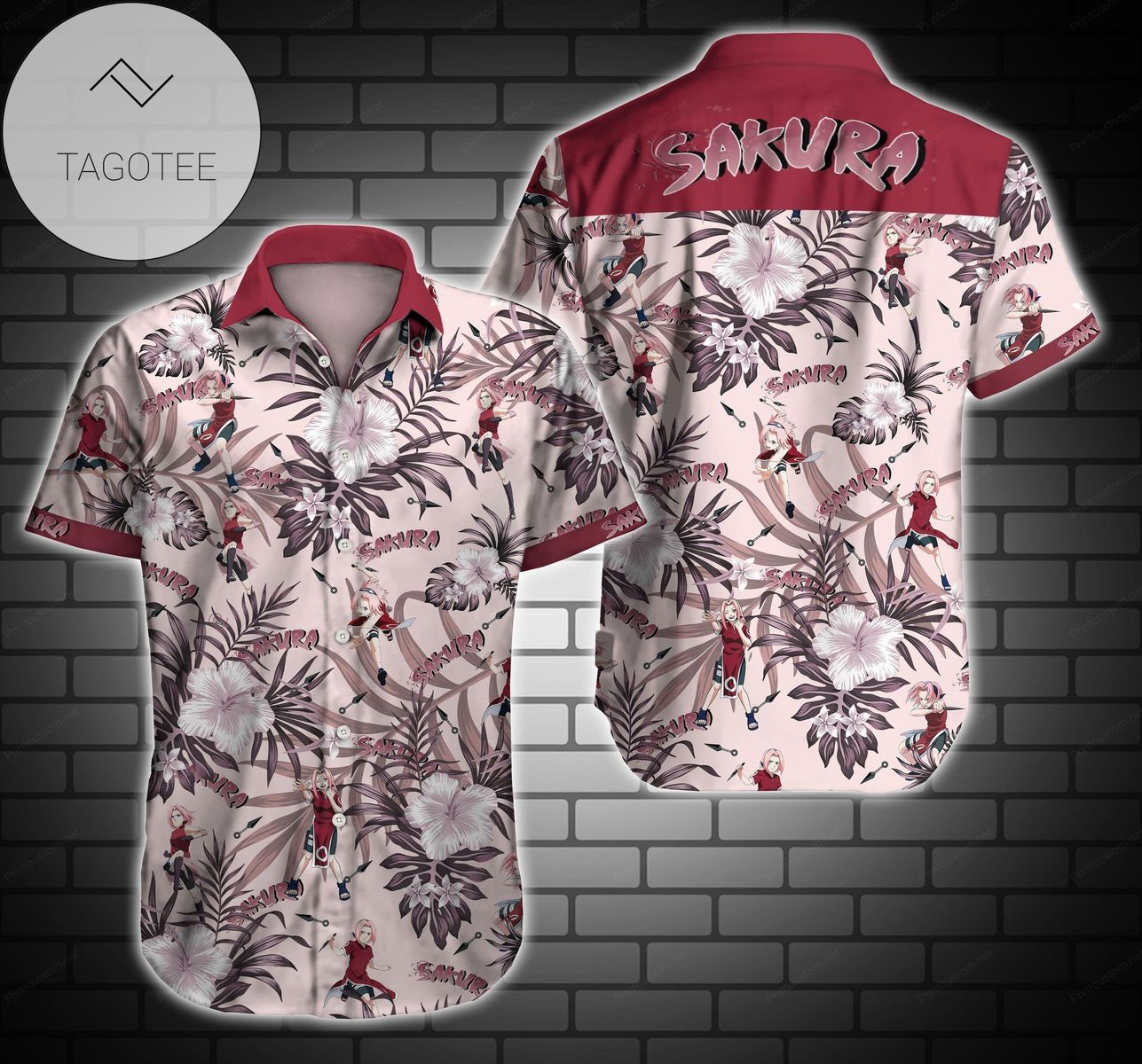 Tlmus Sakura Authentic Hawaiian Shirt 2022