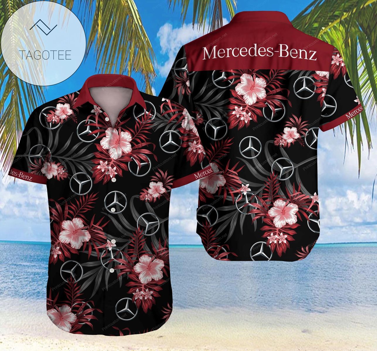 Tlmus-mercedes Authentic Hawaiian Shirt 2022 Ver 2