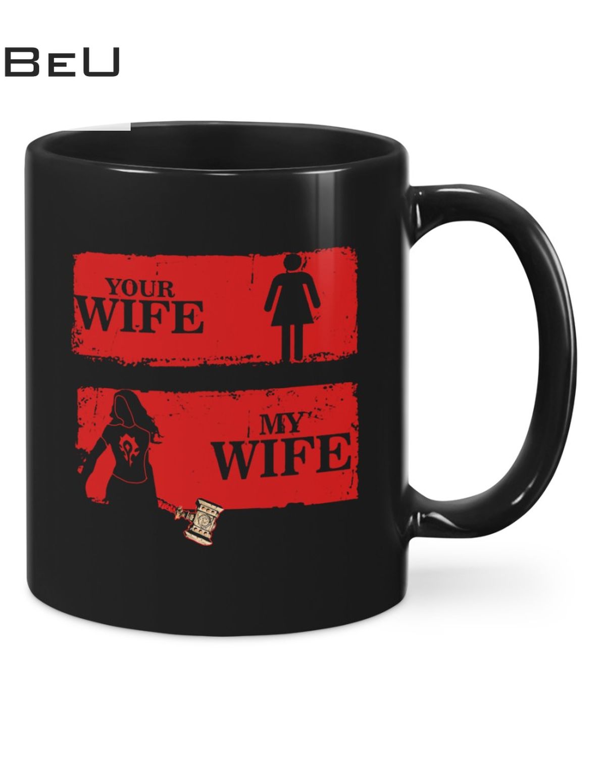 Your Wife My Wife Wonder Woman Mug