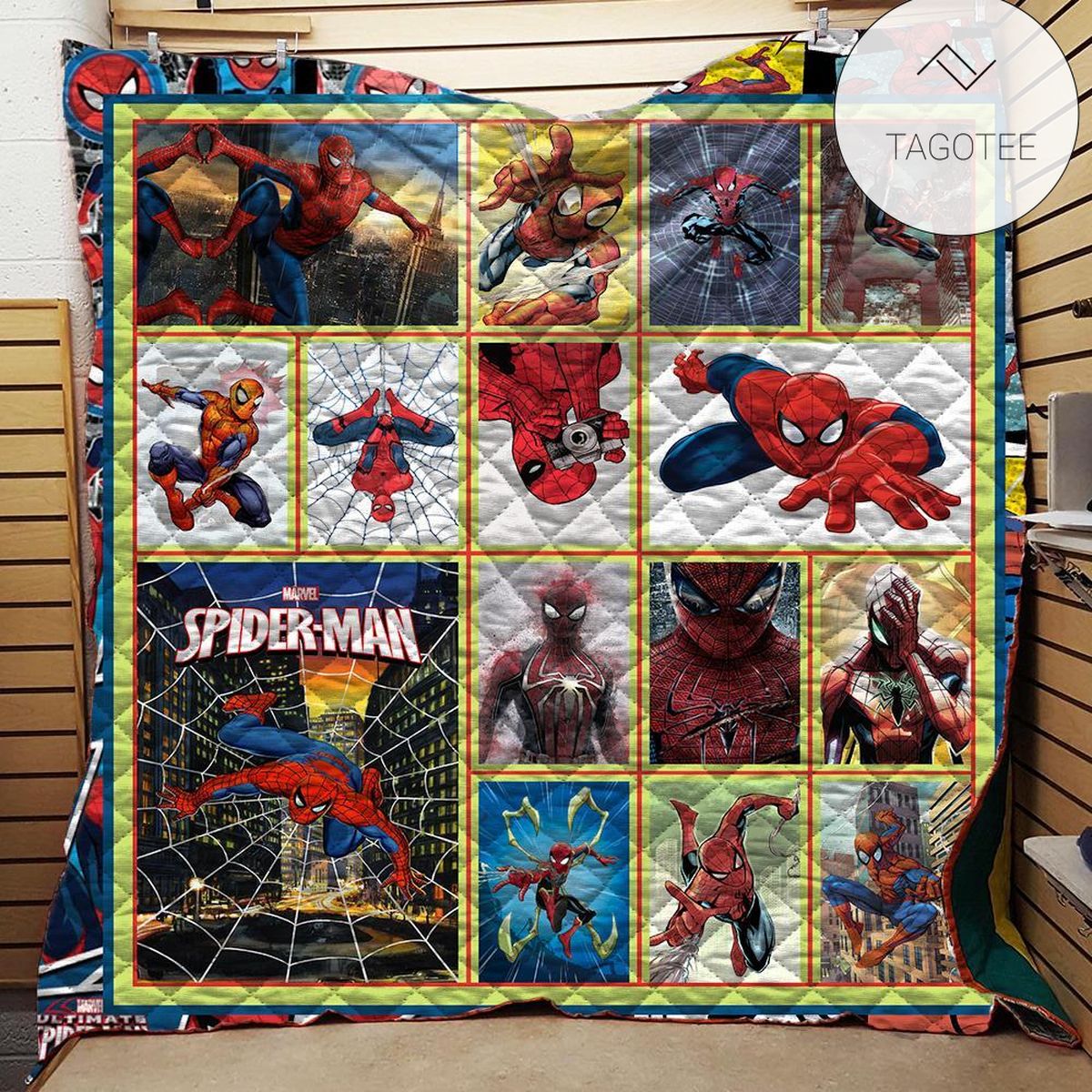 Amazing Spiderman Quilt Blanket