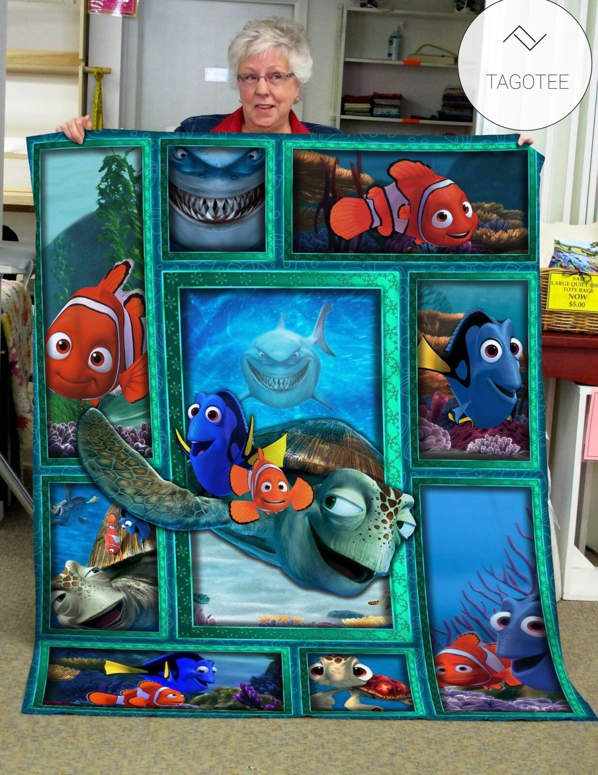 Finding Nemo Funny Quilt Blanket
