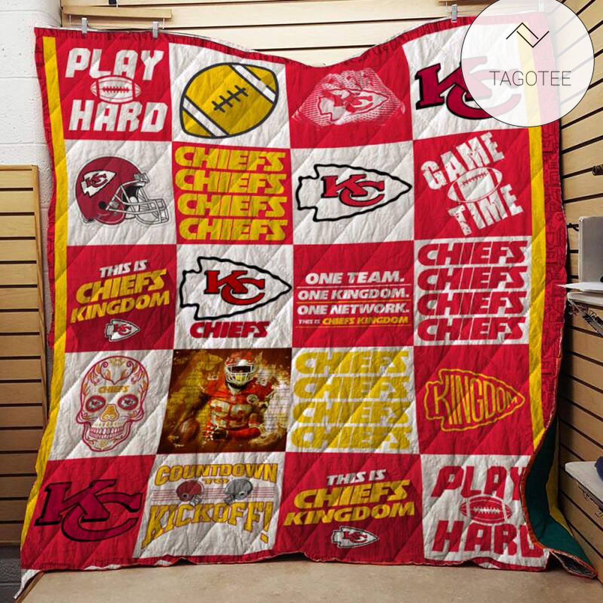 Kansas City Chiefs Quilt Blanket
