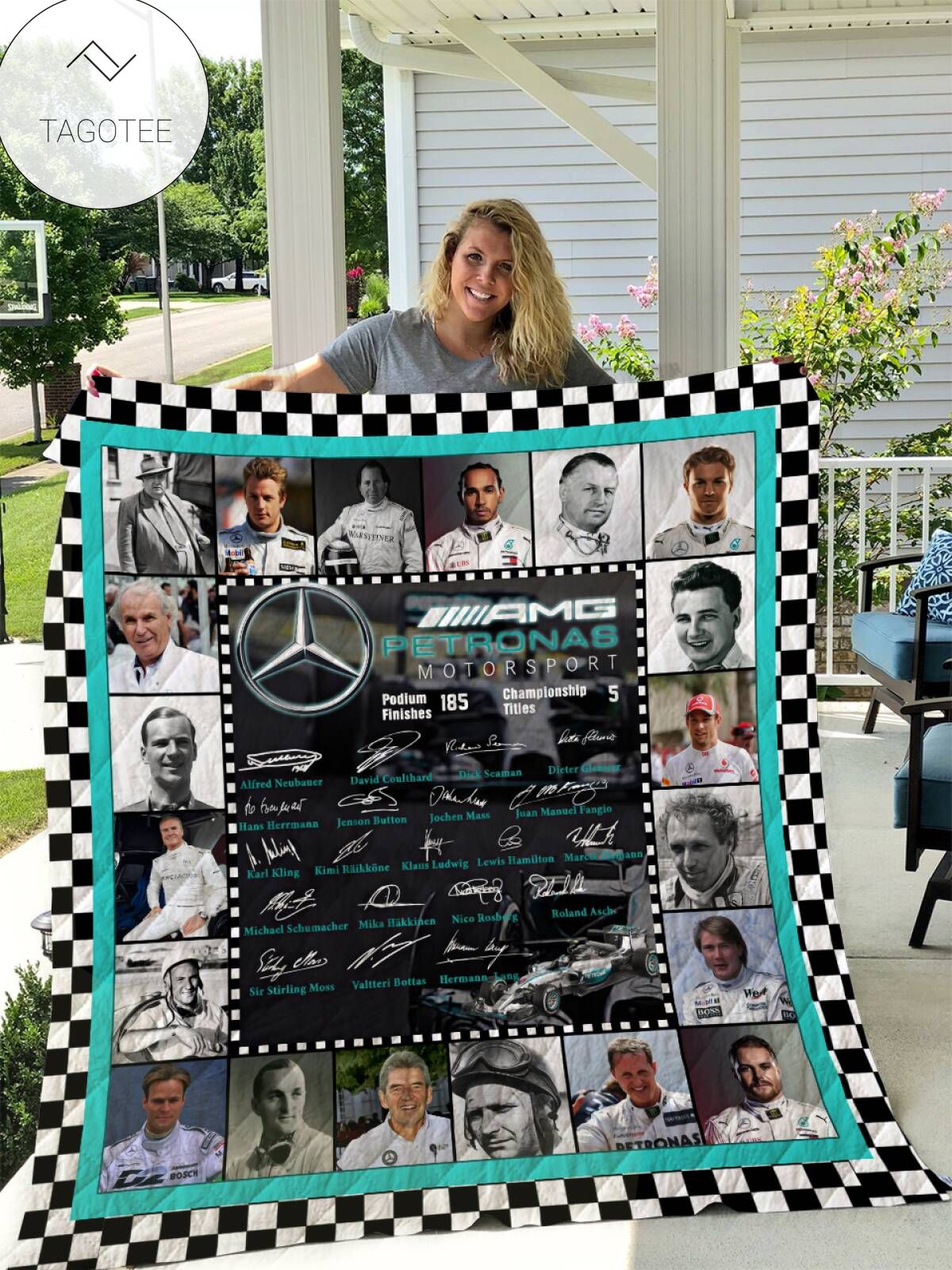 Mercedes Benz Cover Quilt Blanket