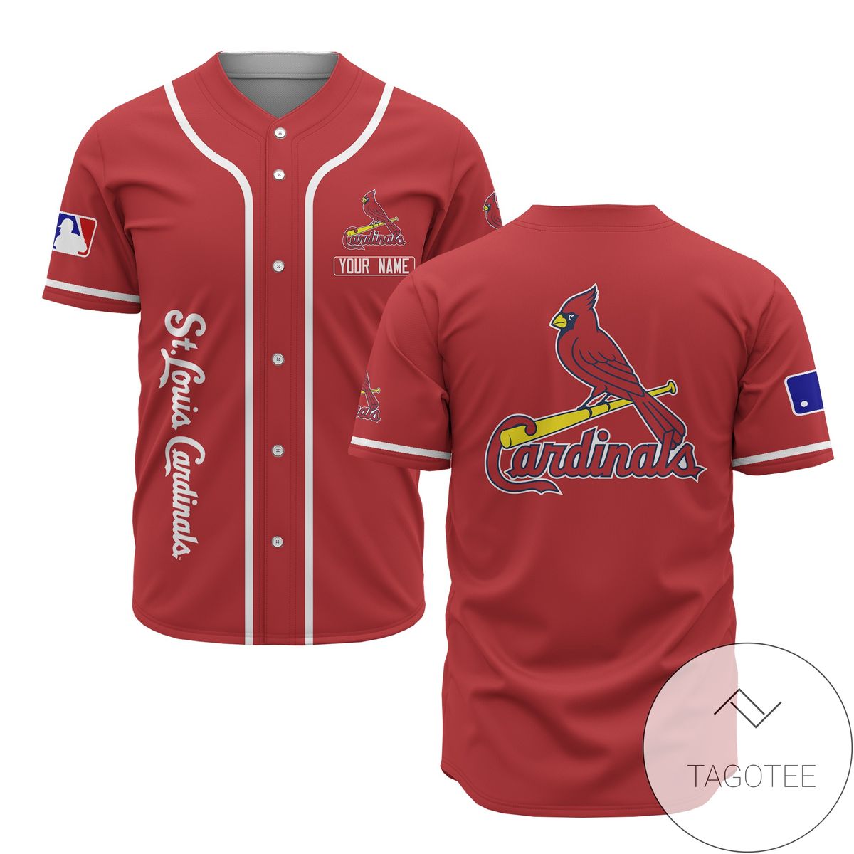 Top Rated Personalized MLB St.Louis Cardinals Red Baseball Customized Men Jersey
