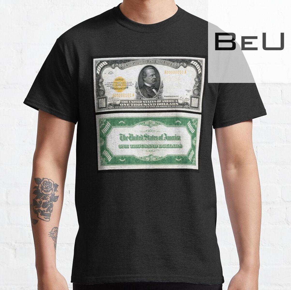 3D 1000 Usd – Money T-shirt, Hoodie