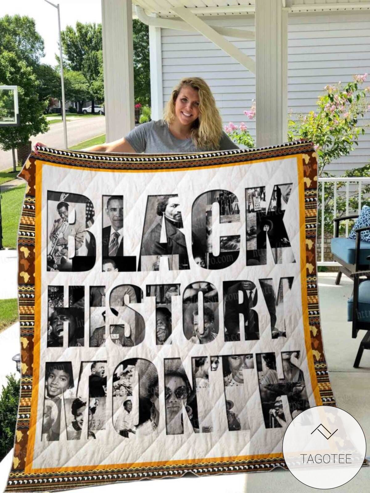 Black History Month (Uk) Quilt Blanket