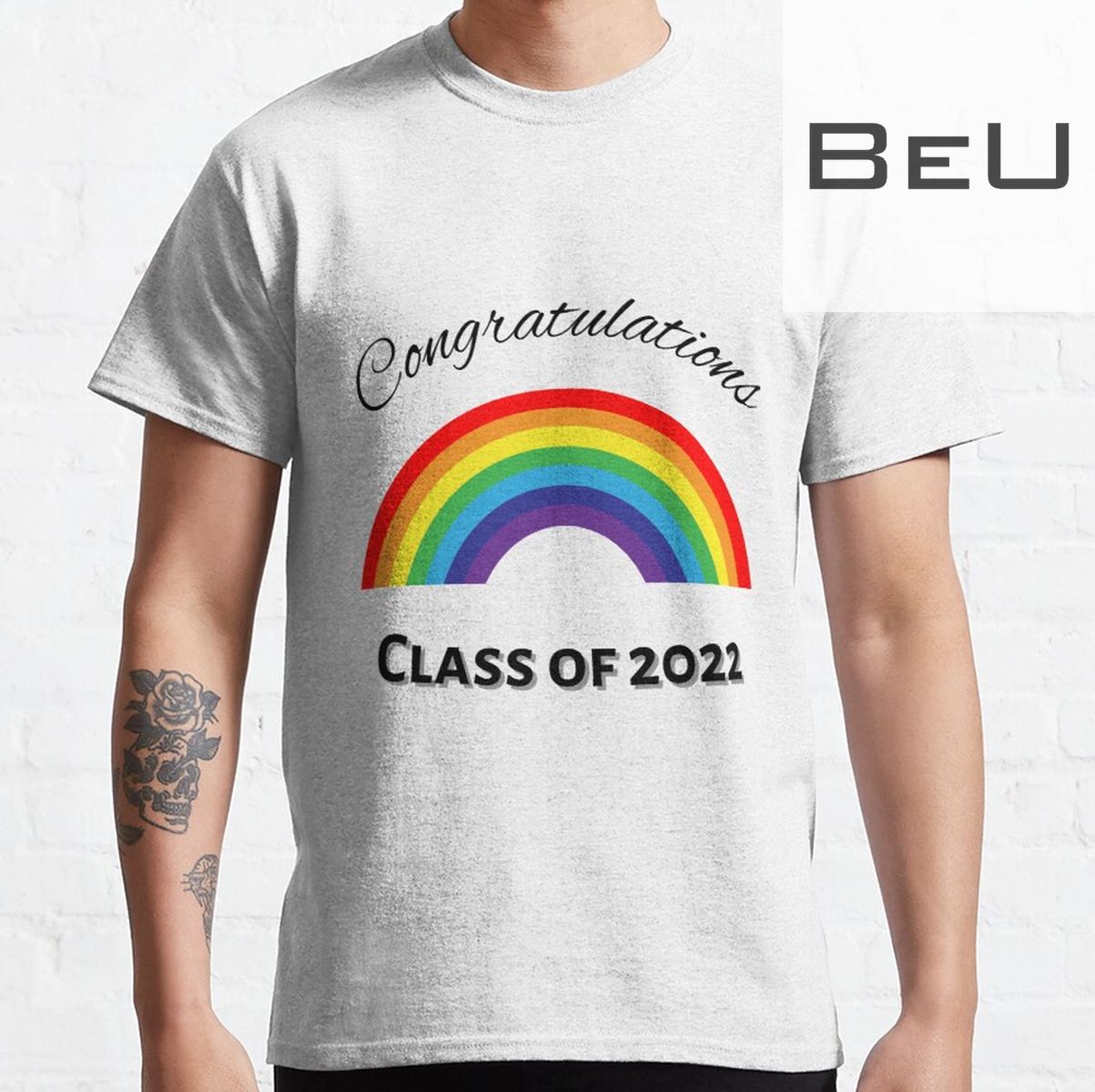 Congratulations Class Of 2022 Rainbow T-shirt