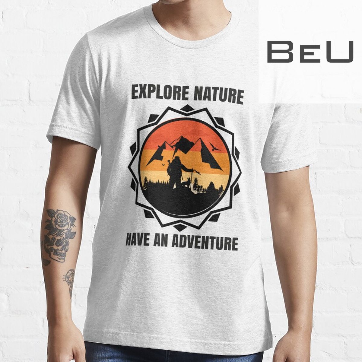 Explore Nature Have An Adventure Gift For Wilderness Camping & Hiking Lovers T-shirt