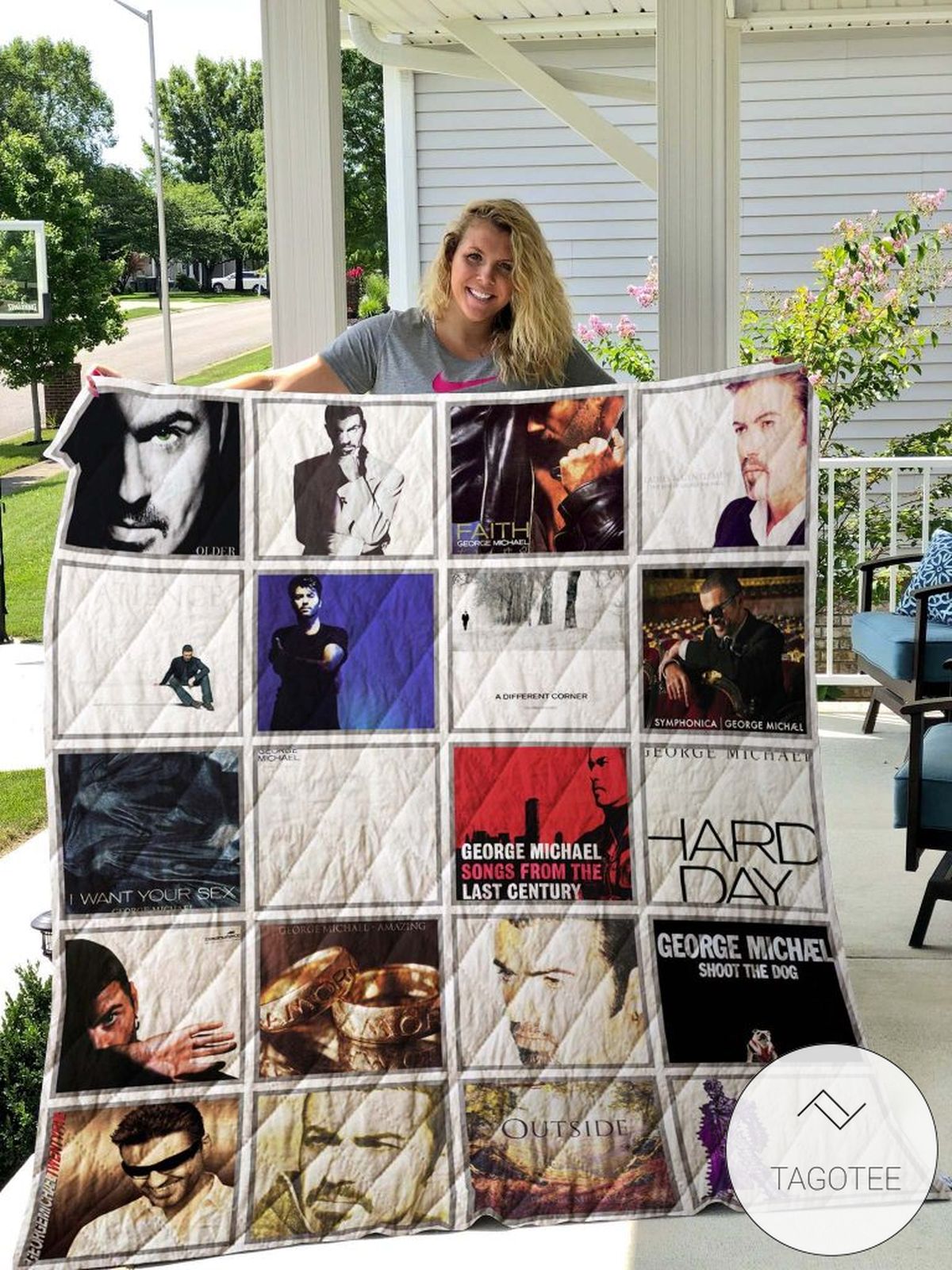 George Michael New Quilt Blanket
